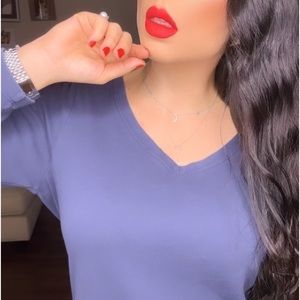 Isaac Mizrahi Eseentials long sleeve Short